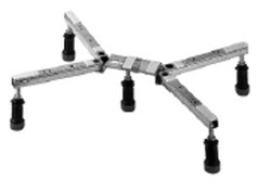 Duravit 790101000000000; ; support frame for shower trays height adjustable 3 3/8"  4 1/8"; in Unfinish