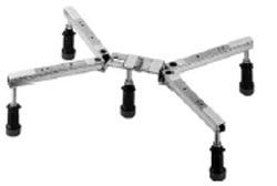 Duravit 790102000000000; ; support frame for shower trays height adjustable 3 7/8"  7 1/4"; in Unfinish