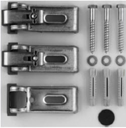 Duravit 790103000000000; ; Tub brackets for mounting and support bathtubs and shower trays; in Unfinish; ;