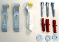 Duravit 790125000000000; ; Bathtub anchors; in Unfinish; ;