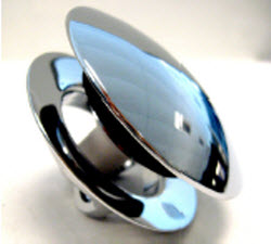Duravit 790549000001000; 2nd Floor, Blue Moon; drain clicker 52mm outlet tub drains; in Chrome