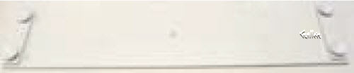 Duravit 790578000000000; 2nd Floor; acrylic inlay 38 5/8 x 5 1/2" ( 980x140mm ) shower tray; in Unfinish