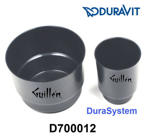Duravit D700012; DuraSystem; Protection plugs for toilet in-wall tank and carrier; in Unfinish