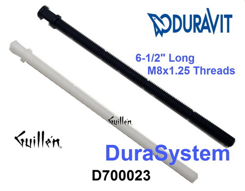 Duravit D700023; DuraSystem; Actuator rods for toilet in-wall tank and carrier; in Unfinish