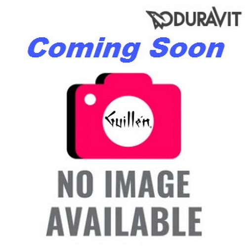 Duravit D700003; DuraSystem; Flush valve us 1.28/0.8 gpf single flush for toilet in-wall tank and carrier; in Unfinish