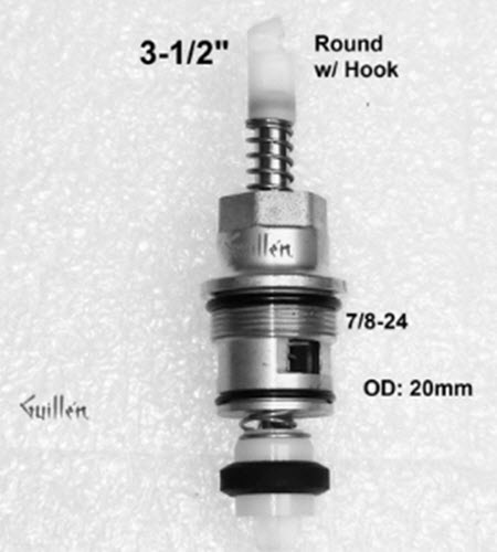 Jado 21042650; ; old pressure balance diverter cartridge; in Unfinished