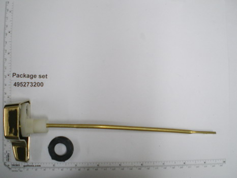 Eljer 495273200; ; flush lever trip lever; in Polished Brass