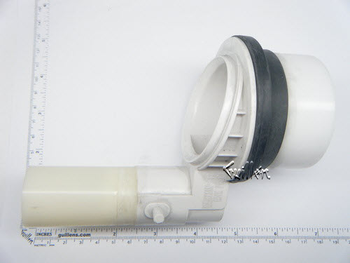 Eljer 495551700; ; plastic flush valve assembly less flapper; in Unfinish; Discontined Product