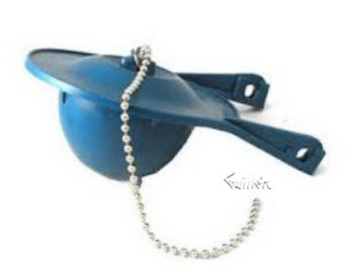 Eljer 495607700; ; chlorine resistant flapper 3 inch and metal chain only; in Blue   B360528  ; Discontinued Product - Use Eljer 49560770E