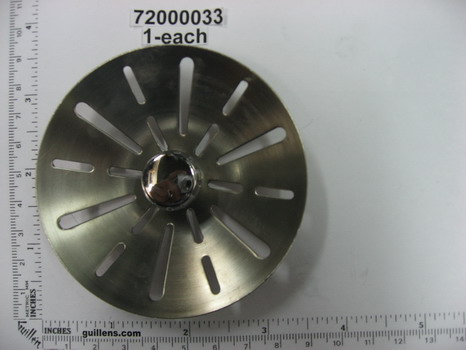 Elkay 72000033; ; repl/basket w/knob; in Unfinish