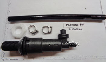 Flushmate BL100503-KIT; ; Lower supply 50325 psi; in Black   BL100503-2-K  ; Discontinued Product