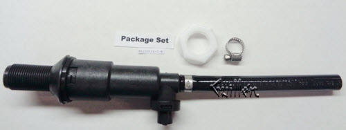 Flushmate BL100504-C-K; ; Lower supply group with hose for M-102540-C; in Black; Discontinued Product