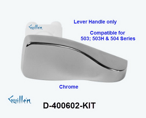 Flushmate D-400602-KIT;; Flush Lever Handle only; in Chrome