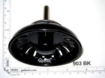 Franke 903BK; ; replacement kitchen strainer basket; in Black