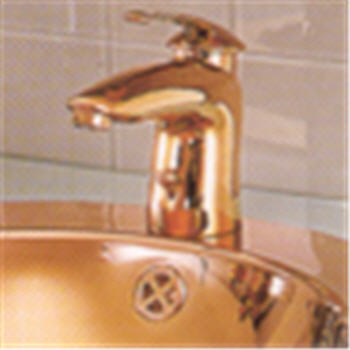 Franke FB-355;Triflow FB-300 Series; Single Handle Top Lever Low Style Bath Faucet; in Bronze Tone