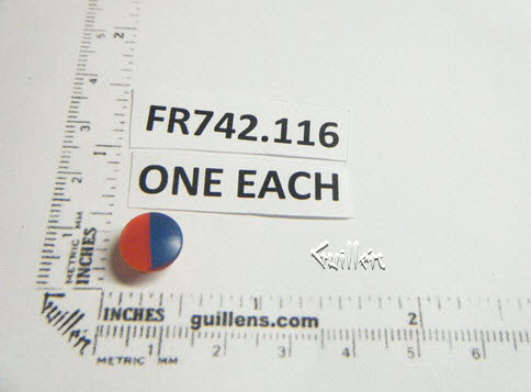 Franke 742.116 Ff-200 Red/Blue Index   742.116; FR742.116