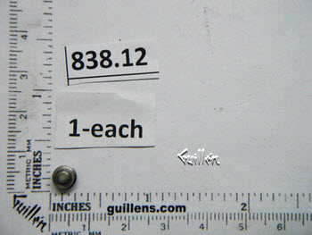 Franke FR838.120; ; FF700/1000 Lever screw 3mm; in Stainless Steel   838.12