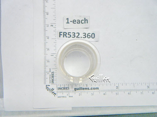 Franke FR532.360; ; FF700 / FF1000; ; clear spout sleeve; in Clear   532.360  ; Discontinued Product