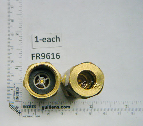 Franke FR9616; ; hose compression fitting; in Brass   9616