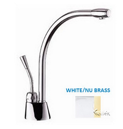 Franke LB-1019; Little Butler LB-1000 Series; Instant Hot Water Dispenser; in White/NuBrass