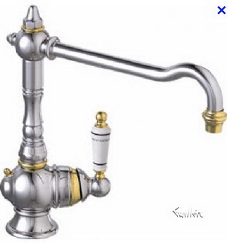 Franke OE-1000; Orient Express OE-1000 Series; Single Handle Side Lever High Style Kitchen or Bath Faucet; in Chrome