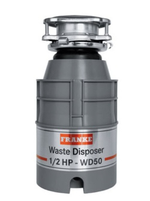 Franke WD75; ; food waste disposers continuos feed 3/4 hp; in Unfinish; Discontinued Product - Use Franke WD75R