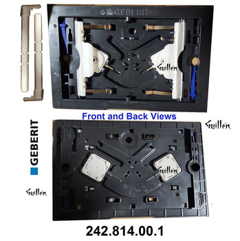Geberit 242.814.00.1; ; Mounting frame for actuator plate; in Unfinish; ;