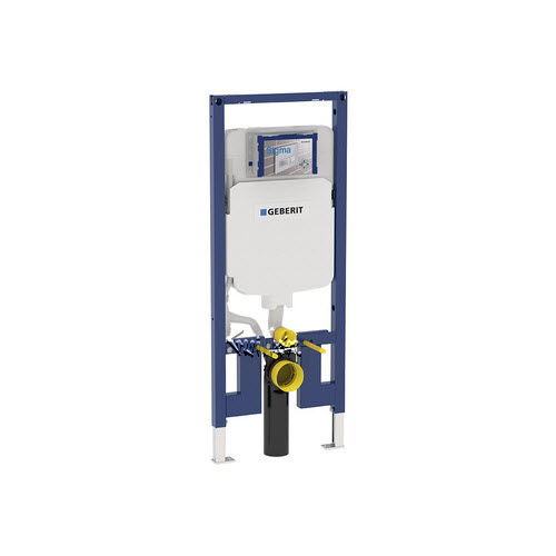 Geberit 111.798.00.1; Sigma Duofix; element for wall-hung WC 120 cm with concealed cistern 8 cm for wood frame wall 2X4 carrier; in Unfinish; ;