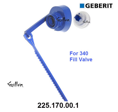Geberit 225.170.00.1; ; set of seals for fill valve type 340  repairr kit; in Unfinish