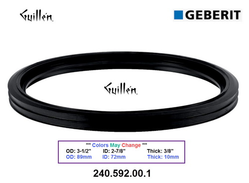 Geberit 240.592.00.1;;__ 3-1/2in 2-7/8in; Sleeve for Silent-db20 double sleeve coupling d=75mm; may need 240.087.00.1 for ther end; in Unfinish