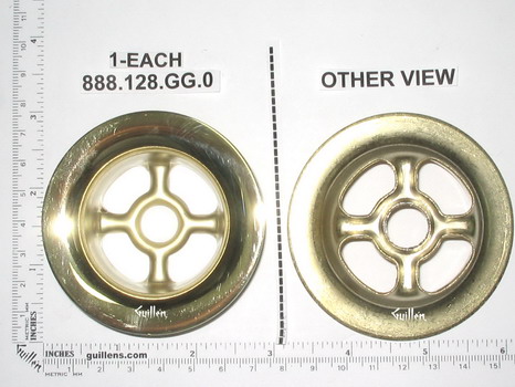 Geberit 241.612.GG.1; ; bwo waste flange smc; in Pvd Brass  888.128.Gg.0; 888.128.Gg.1  ; - Use Geberit 241.728.GG.1; Discontinued Product