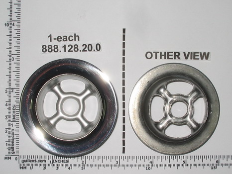 Geberit 241.612.IB.1;; BWO bath waste and overflow system Waste flange SMC; in Polish Nickel   888.128.IB.0; 888.128.IB.1; 888.128.22.0; 888.128.22.1  ; - 241.612.21.1; Discontinued Product