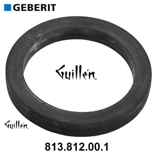Geberit 813.812.00.1;;__ 4-1/4in 3-1/4in; Flush valve bottom flat gasket for Type 280 and 290; in Unfinish