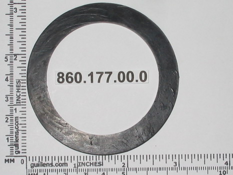Geberit 860.177.00.0; ; bwo gasket tapered for pvc epdm smc;Unfinish; Discontinued Product