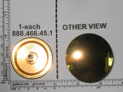 Geberit 888.466.45.1; ; bwo brass plunger smc; in Gold   888.466.45.0  ; Discontinued Product
