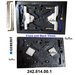 Geberit 242.814.00.1; ; Mounting frame for actuator plate; in Unfinish; ;