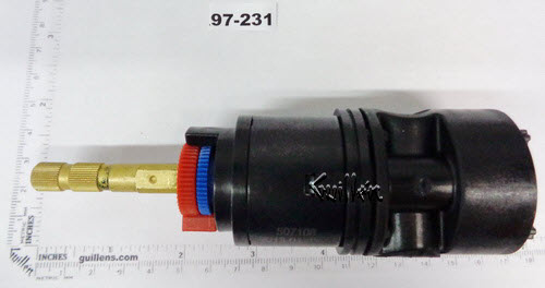 Gerber 97-231; ; ceramic disc pressure balance valve cartridge; in Unfinish