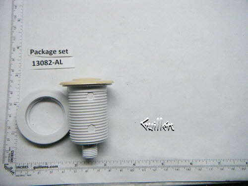 GG Industries 13082-AL; ; on / off flush air button actuator flush 1 1/4"" inch hole size; in Almond; Discontinued Product