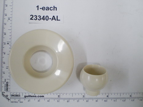 BALBOA 23340-AL BUDGET ESCUTCHEON COVER&EYEBAL