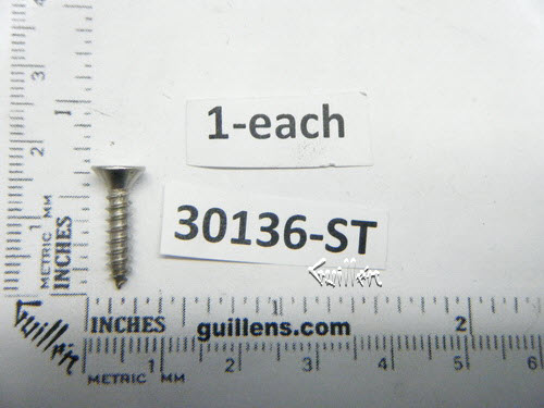 GG Industries 30136-ST; ; 1 screw suction cover screws; in Stainless Steel