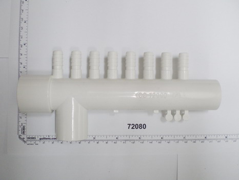 BALBOA 72080 MAN(8)3/8BARB X1IN SLIP X(2)1IN SPG