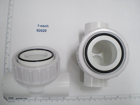 GG Industries 92020; ; union tee 1 s x 1 s w/o-ring; in Unfinish