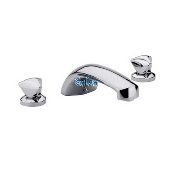 Grohe 25590 Classic; Low Profile Roman Tub Filler 3/4" valves 9" spout