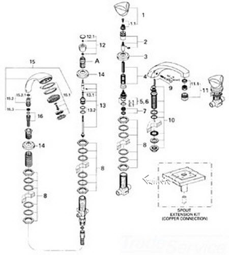 Grohe 02335G00 Gold Flange; Discontinued Product