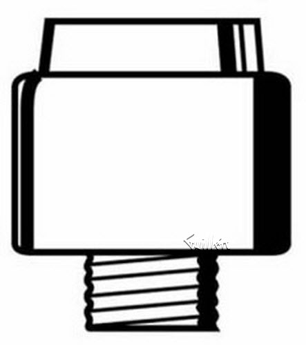 Grohe 07911 Euro; Vacuum Breaker 1/2" In line