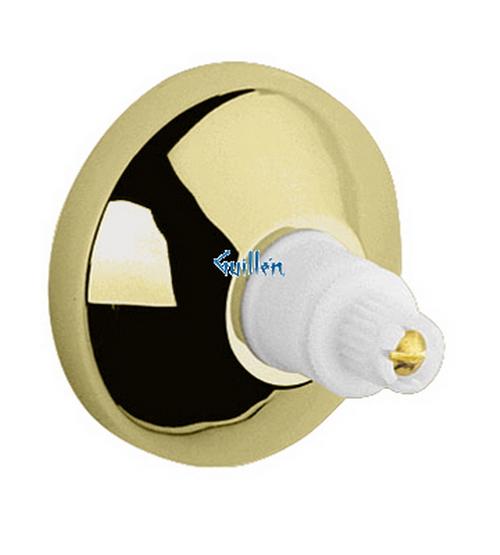 Grohe 08296R00; Classic; Volume control trim less handle; in Polish Brass; Discontinued Product