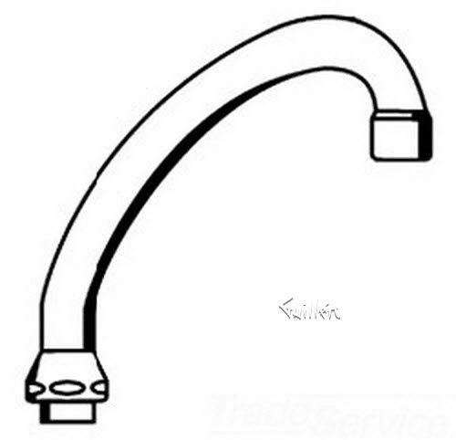 Grohe 13048 Classic; Spout 9 1/4" Gooseneck swing