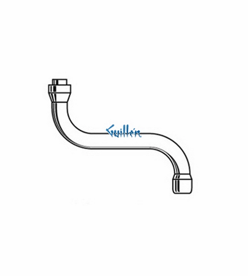 Grohe 13113 Classic; Spout 5 7/8" Bottom outlet swing