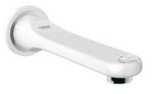 Grohe 13243LS0; Veris; Veris bath spout wall-mounted US; in White; Discontinued Product