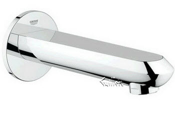 Grohe 13282002; Eurodisc; cosmopolitan bath spout us; in Chrome; Discontinued Product